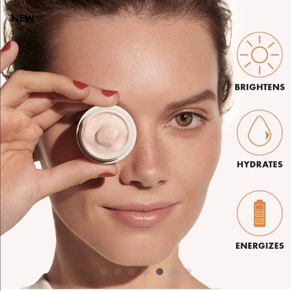 ORIGINS GinZing Refreshing Eye Cream Brighten Depuff 0.5oz $34 CLEAN BEAUTY - Picture 4 of 9